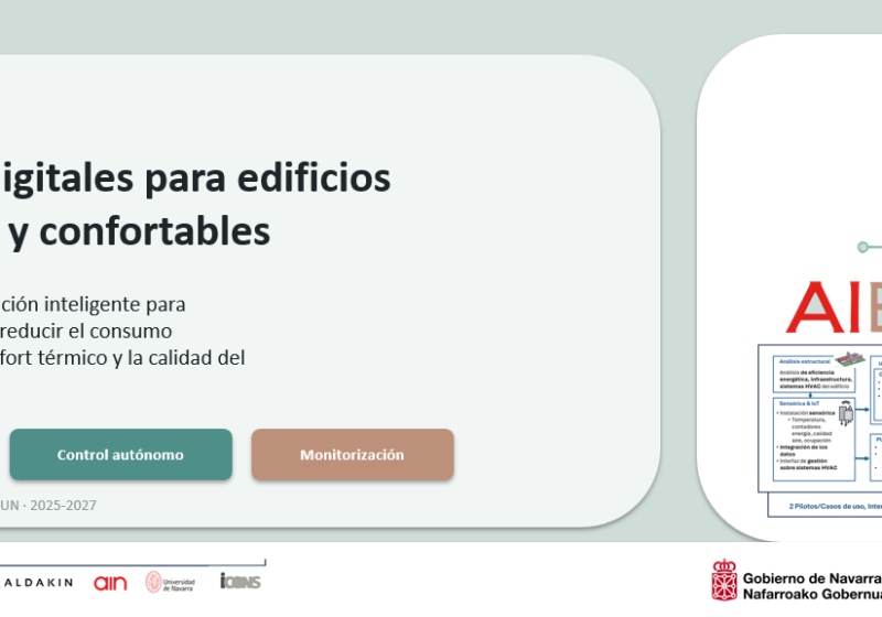 Imagen de la noticia AIBUILD+ aplica inteligencia artificial y gemelos digitales para mejorar la eficiencia energética de los edificios.